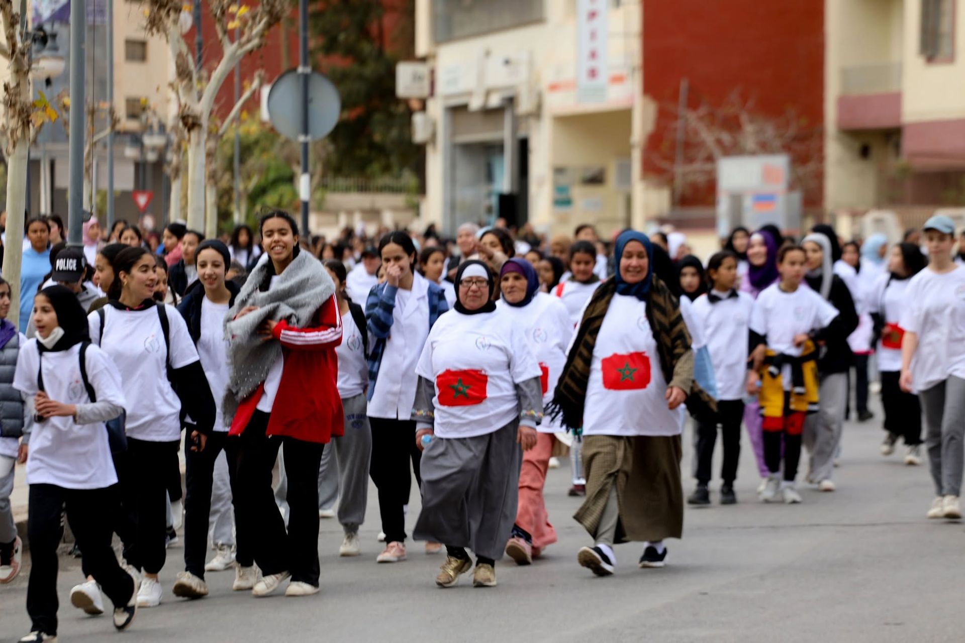 خطوات النصر النسائية بمدينة وجدة