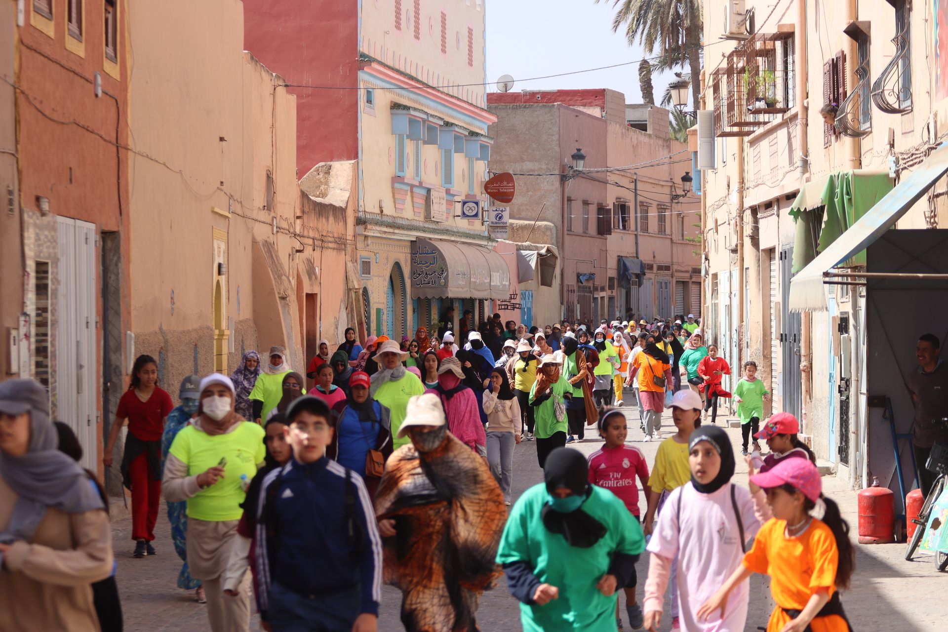 خطوات النصر النسائية بتيزنيت
