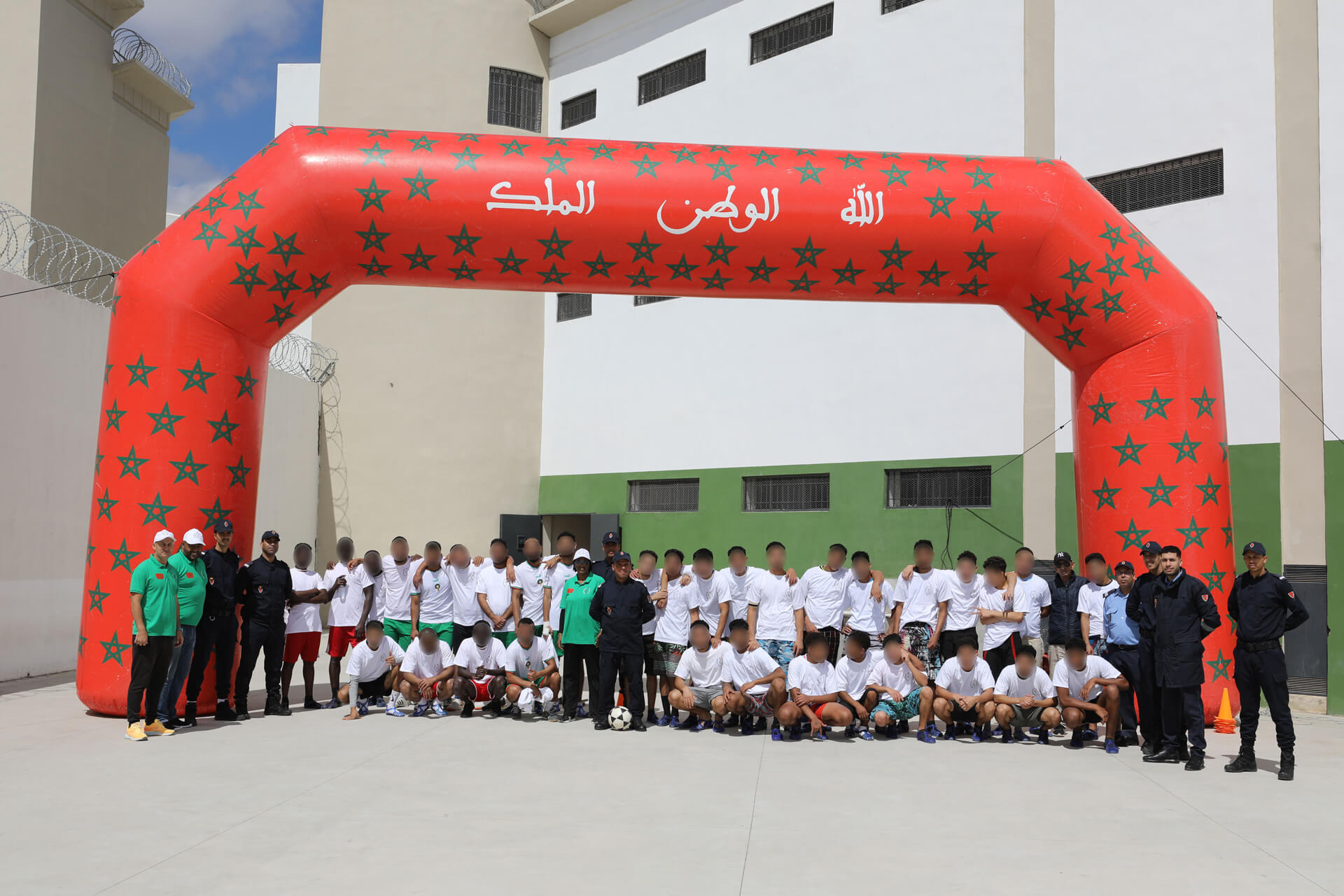 الرياضة بالمؤسسات السجنية